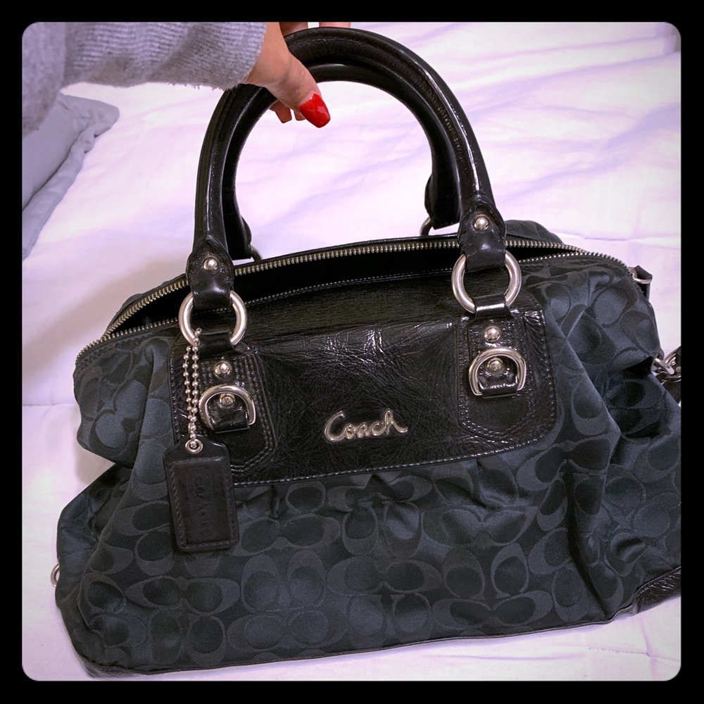 Coach Black Handbag